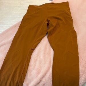 Lululemon Athletica Copper Leggings